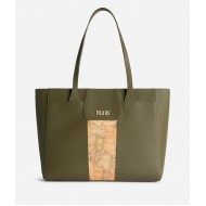 Windy City borsa shopping grande Verde Muschio