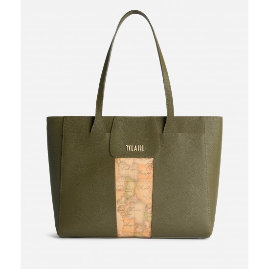 Windy City borsa shopping grande Verde Muschio