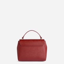 Windy City borsa a mano con patta Rosso Acero