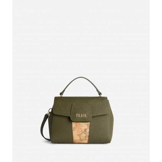 Windy City borsa a mano con patta Verde Muschio