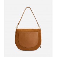 Wild Leather sottospalla con patta Camoscio