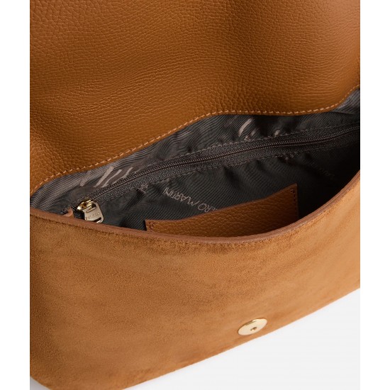 Wild Leather sottospalla con patta Camoscio