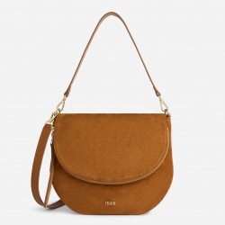 Wild Leather sottospalla con patta Camoscio