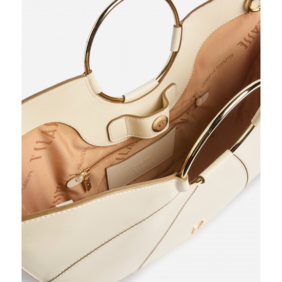 Vela Bag borsa a mano Giallo Pastello