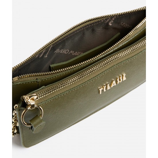 Windy City tracollina doppia Verde Muschio