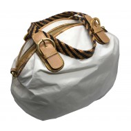 Borsa a sacco con tracolla in taffetà - First Line