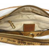 Borsa a sacco con tracolla in taffetà - First Line