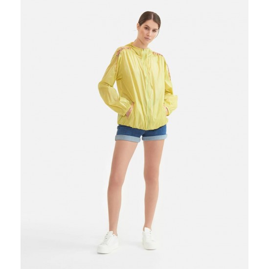 Kway in nylon leggero Lime