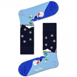 The Little House On The Snowland Sock donna