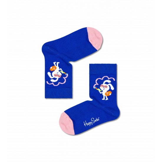 Kids Painting Bunny Sock bambino
